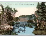 Sydney River Near Sydney Cape Breton Scotia Canada UNP Sepia DB Postcard T5 - £3.11 GBP