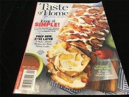 Taste of Home Magazine Aug/Sept 2022 Keep It Simple! Prep Now, Love Later - £6.96 GBP