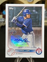 2022 Topps Pro Debut Auto #PD5 Ian Moller RC Rookie Card Texas Rangers ⚾ - £2.08 GBP