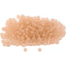 25 Grams Pink Evelina Frosted Glass Beads Beading 4.5mm - £6.06 GBP