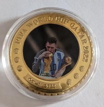 Qatar 2022 World Cup Soccer Lionel Messi Championship Coin !!! - £11.76 GBP