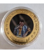 Qatar 2022 World Cup Soccer Lionel Messi Championship Coin !!! - £11.76 GBP
