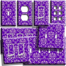 Victorian Era Royal Violet Motif Light Switch Outlet Wall Plates Room Home Decor - £9.58 GBP+