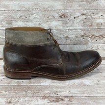 Cole Haan Men&#39;s Leather Chukka boots shoes Size 12 Benton Welt Suede C24533 - £26.00 GBP