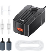 Pawfly Aquarium Air Pump Oxygen Pump for 10-200 Gallon Fish Tanks Bucket... - $21.39 CAD