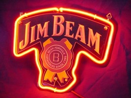 Jim Beam Distillery 3D Beer Bar Neon Light Sign 11&quot; x 10&quot; - £157.24 GBP