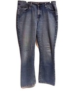 Tommy Hilfiger Womens Blue Distressed Denim Bootcut Jeans 12 Medium Wash... - £15.45 GBP