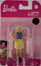 Barbie Blond Mini Cake Topper Figure - $2.96