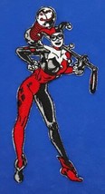 Harley Quinn Striking A Pose Iron On Embroidered Patch 2 1/2 &quot;X 4 3/4&quot; - £5.33 GBP