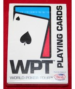 WORLD POKER TOUR Playing Card Deck SEALED NEW PACK  Bee USA Made WHITE BOX - $9.89