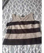 Perceptions Top Womens Brown Work Office Casual Church Sz18 - $10.00