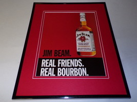 1999 Jim Beam Bourbon Framed 11x14 ORIGINAL Advertisement - $34.64