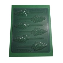 Vintage Candy Mold Christmas Tree Sucker 3 IN Holiday Polymer Clay Fonda... - £7.61 GBP
