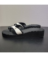 The North Face Womens Base Camp Sandal White Black Flip Flop Beach Shoes... - $28.73 CAD