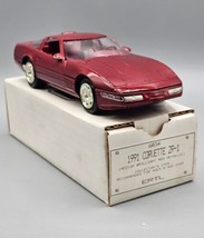Ertl 1991 Corvette ZR-1  Medium Brilliant Red 1:25 Promo Car #6034 - NEW in BOX - £11.22 GBP