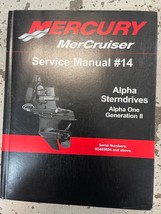 Mercury Mercruiser Alfa Entrofuoribordo Uno Generazione II Servizio Manuale # - £142.11 GBP