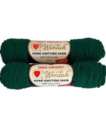 Vintage Red Heart 4 Ply Knit &amp; Crochet Wintuk Yarn 2 Skein Acrylic Paddy... - $223.52 MXN