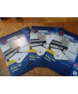 Avery 11511 Print-On 3-Hole Punched  Dividers Lot of 3 Packs - $16.11 CAD