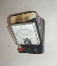 Stansi Fisher Table Top Meter Model 653 5008 - 0-1.5 Amperes DC - £14.93 GBP