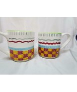 Set of 2 Signed Noe Suro Mexico Mexican Folk Art Ceramic Coffee Cups Mug... - €14,77 EUR