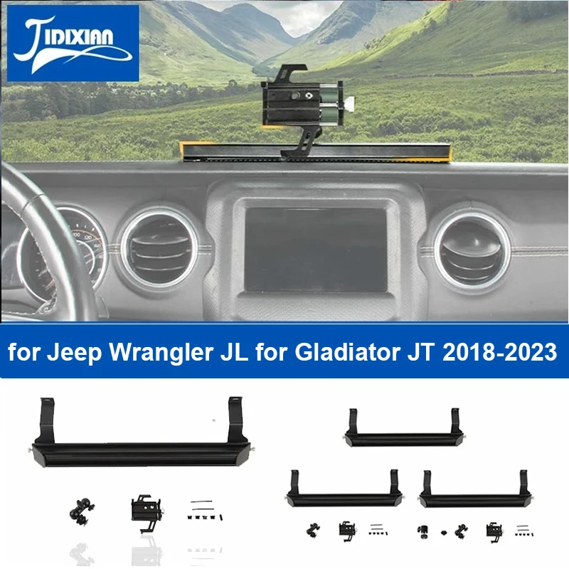 JIDIXIAN Car Center Console Expand Mobile Phone Holder Camera Bracket for Jeep - £51.36 GBP+