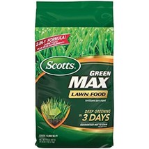 Scotts Green Max Lawn Food - Lawn Fertilizer Plus Iron Supplement Builds... - £76.11 GBP