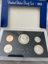 1983 S US Uncirculated Proof Mint Set - 5 Proof Coins Original Packaging - £11.21 GBP