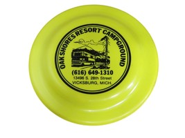 Oak Shores Resort Campground Frisbee Souvenir Vicksburg Michigan Vintage 9&quot; - $331.23 MXN