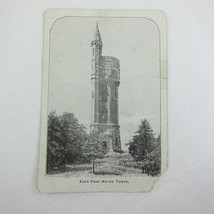1894 Eden Park Water Tower Advertising Trade Card Ohio River Cincinnati ... - £7.98 GBP