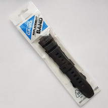 Genuine Factory Watch Band 16mm Dark Gray Rubber Strap Casio W-S220-8A - £13.15 GBP