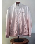 Hollister Womens Windbreaker Jacket Sz Small Pink Oversize Full Zip Long... - £10.72 GBP