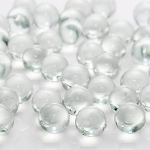 Clear Glass Marbles, 75Pcs Transparent Marble Toys Marbles Bulk For Kids Marble  - £10.30 GBP