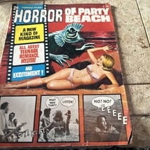 HORROR OF PARTY BEACH #1 SILVER AGE WARREN MAGAZINE COMIC BOOK Famous Fi... - $19.53