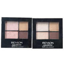 Revlon Colorstay  505 Decadent  Day To Night Eye Shadow Quad -Set of 2 - £12.37 GBP