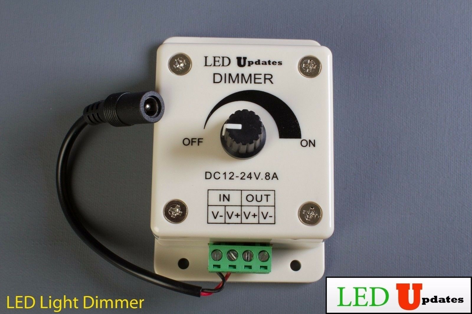 LED Light Dimmer for all Make up vanity mirror LED Light LEDupdates 12v ... - $9.80