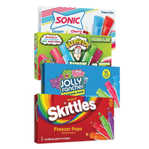 Warheads Sonic Skittles Jolly Rancher Variety Freezer Pops | 10ct | Mix &amp; Match - £19.80 GBP+