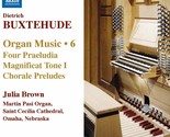 Organ Music 6 [Audio CD] Julia Brown; Goteborg Baroque Arts Ensemble and... - $5.92