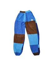 Women's Custom Carhartt Multicolor Patchwork Joggers Size Medium  - $34.30