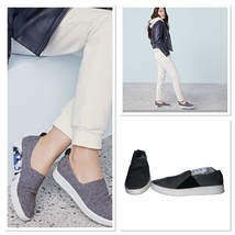 Keds Sneakers Tennis Shoes Slip On Womens Size 6.5 Black/ Gray  Nice Comfy - $9.25