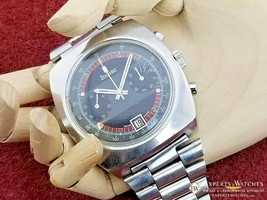 Serviced Vintage Zodiac Chronograph Cushion Watch Valjoux 7734 Poor Man ... - £948.91 GBP