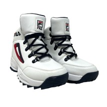 Fila Size 6 Youth Unknown Territory High Top Sneaker Boot White - £41.14 GBP