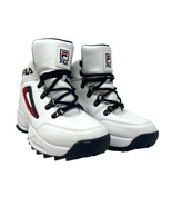 Fila Size 6 Youth Unknown Territory High Top Sneaker Boot White - £38.68 GBP