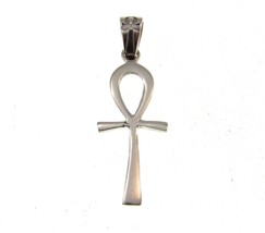 Solid 925 Sterling Silver Ancient Egyptian Ankh, The Original Cross Pendant - £24.28 GBP