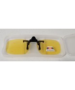 Polarized Clip on Yellow Lenses Mint in Box Reduces Glare for Gamers, Pi... - £4.77 GBP