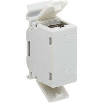 Eaton N235-D01-SH-6A EATON TRIPP LITE SERIES CAT6A SHIELDED IN-LINE DIN-... - $44.79