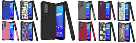 Tempered Glass / Slim Shockproof Tough Hybrid Cover Phone Case For TCL ION X - £8.66 GBP+