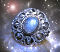 Haunted spell cast moonstone ring thumb200