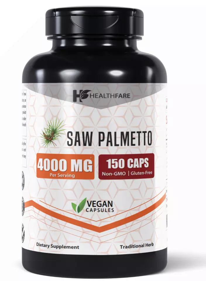 Healthfare Saw Palmetto Extract | 4000mg | 150 Capsules | Traditional Herb - £31.92 GBP