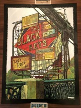 The Black Keys Grain Belt Concert Poster 9/28/19 Target Center Mpls Land... - $494.95