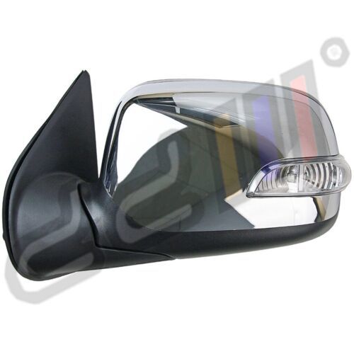 Chrome Left Right Exterior Side Mirror 5 Pins Isuzu Dmax TFR TFS 2002-11 Fast Item image 6